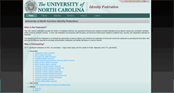 Desktop Screenshot of federation.northcarolina.edu