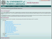 Tablet Screenshot of federation.northcarolina.edu